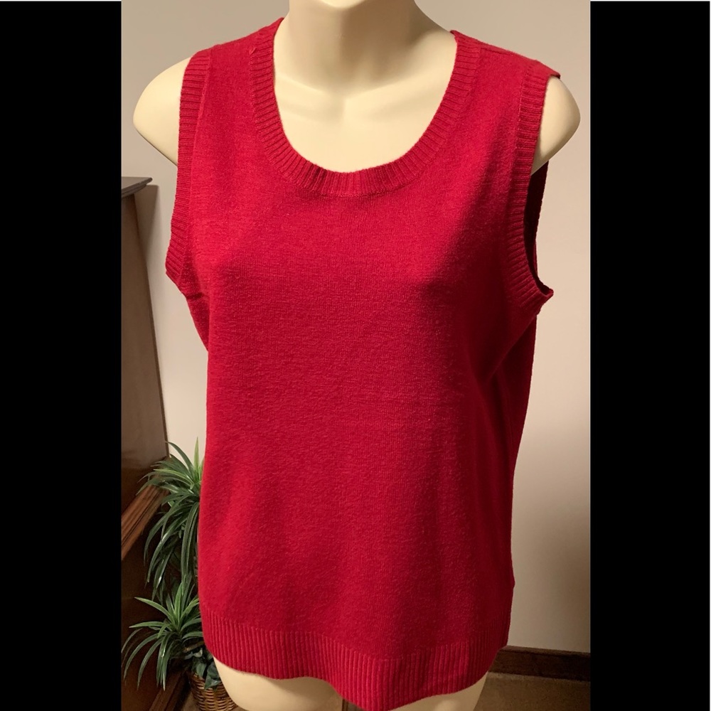 Designers Original Red Sweater Vest